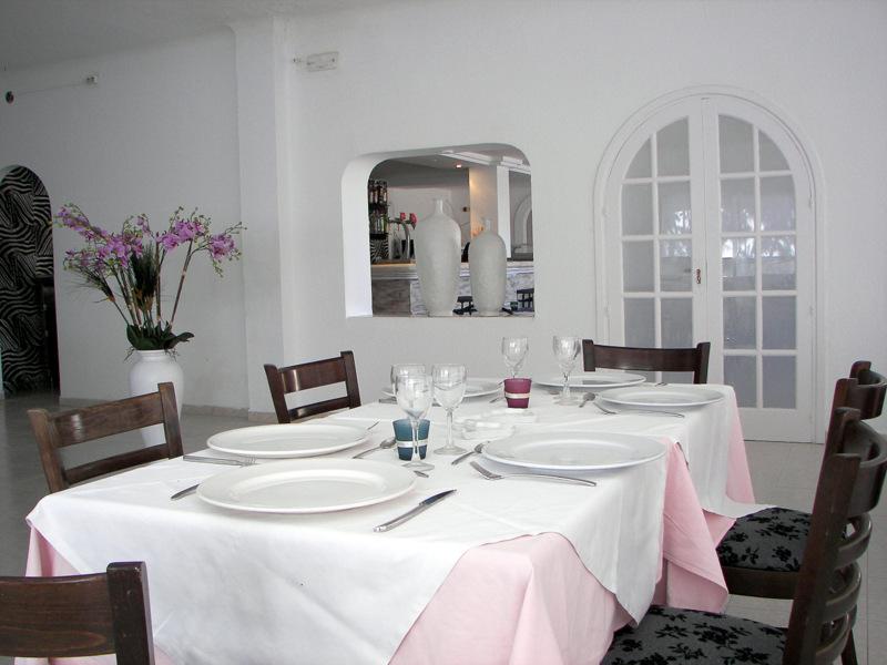 Hostal Los Pinos Es Cana Εστιατόριο φωτογραφία